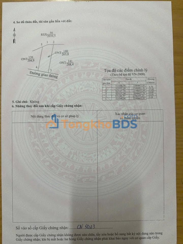 Đất nền Phú Thọ 263m² Sổ Đỏ - Đầu Tư Sinh Lời 195 Triệu