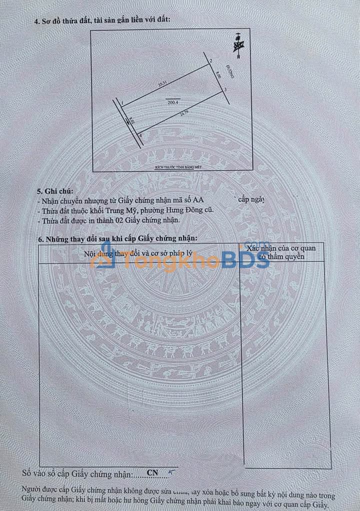 Đất đấu giá Hưng Đông 200.4m² hướng Đông Bắc - Chia đôi, gần VSHIP