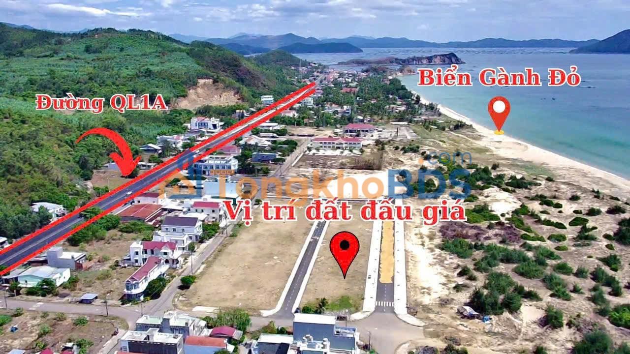 Đất Lô Góc 3 Mặt Tiền Biển Gành Đỏ, Sông Cầu 355m² - Sổ Đỏ Đô Thị