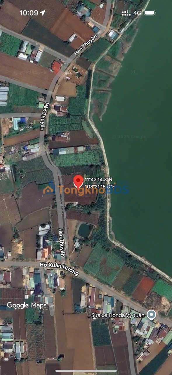 Đất nền Đức Trọng 1407m² - Sổ đỏ chính chủ, view hồ Xuân Hương