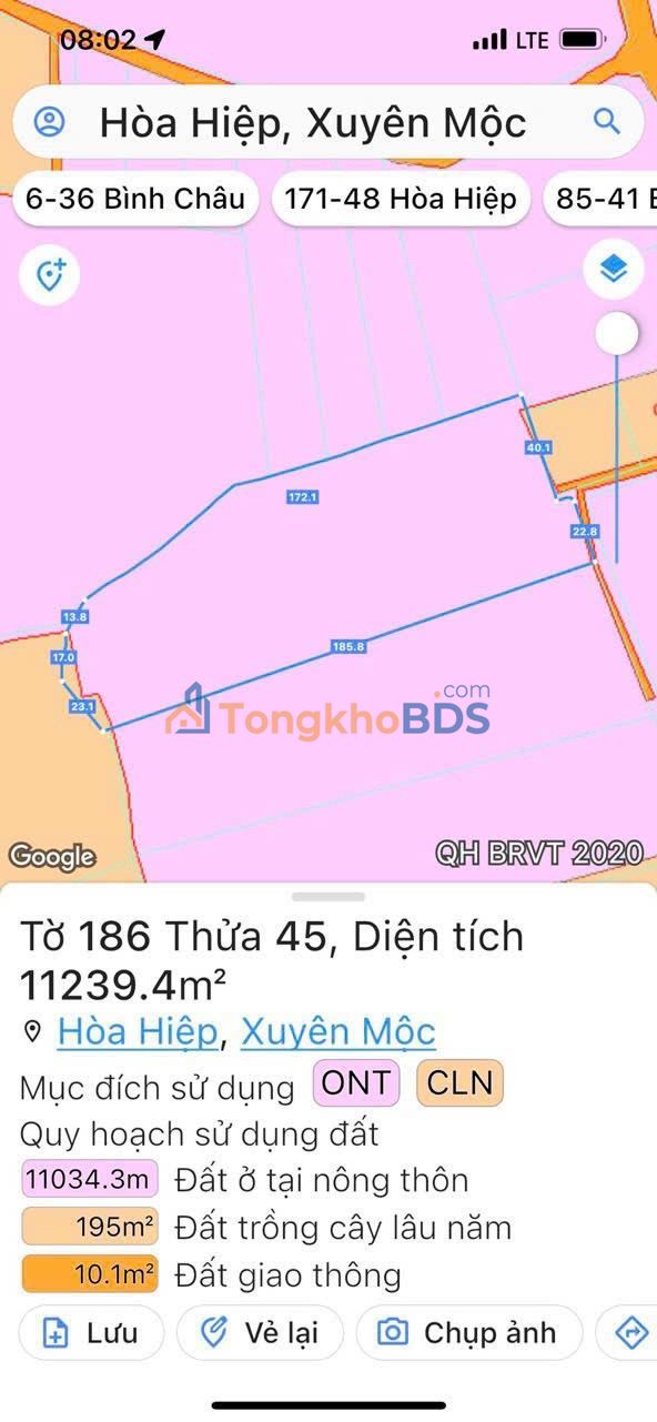 Bán Gấp Đất Vàng 1.1ha Mặt Tiền Tỉnh Lộ 329, TP.HCM - Sổ Hồng Thổ Cư 300m², Giá 1.65 Tỷ