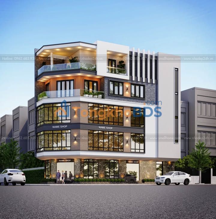 Mặt bằng KD 300m² mặt tiền 65m đường Chu Huy Mân, Long Biên - 7x triệu