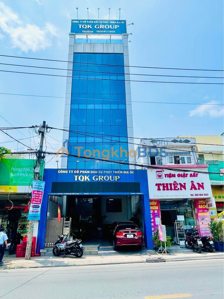 Tòa Văn Phòng Mặt Tiền Hiệp Bình, Thủ Đức - 161m², 7 Tầng, HĐ 110 Triệu/Tháng