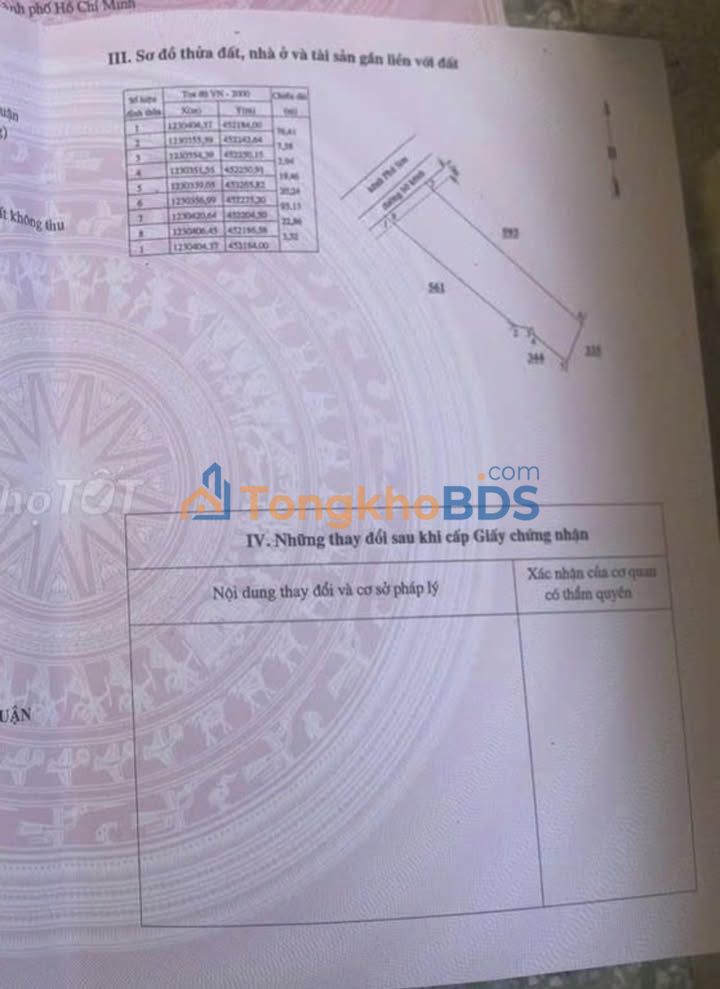 Đất vườn Hàm Trí 828m² 276tr - Sổ đỏ chính chủ