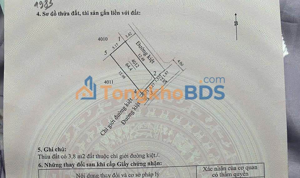 Đất nền 65m² kiệt ô tô An Dương Vương, Huế - Giá 2 tỷ