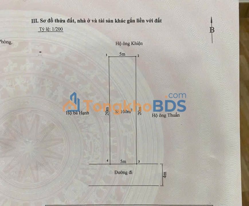 Đất Mặt Tiền 463 Đằng Hải, Hải An - 100m², Hướng Nam, Giá Tốt