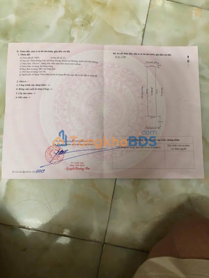 Bán Đất Tặng Nhà Mặt Tiền QL 17B Hải Phòng - 150m², Kinh Doanh Sầm Uất