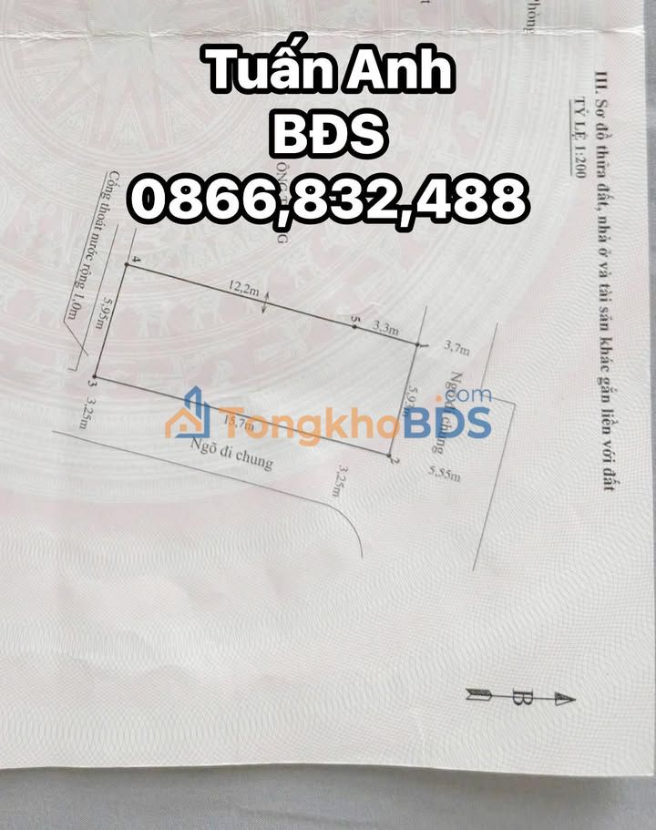 Đất nền Tôn Đức Thắng Đồ Sơn 92m² - 3 Tỷ/lô, Ô tô đỗ cửa