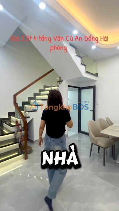 Nhà 4 Tầng Hiện Đại, Sổ Đỏ Chính Chủ - TDP Văn Cú, Hải An, 47m²