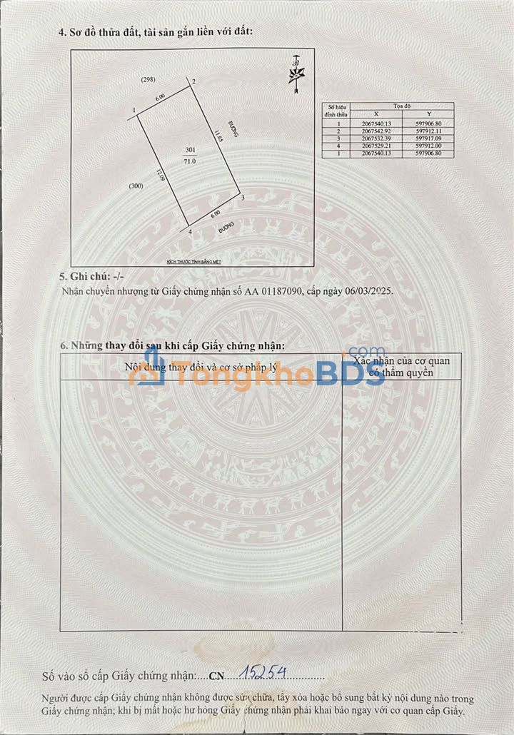 Đất Nền Lô Góc Phường Hà Huy Tập, Vinh - 71m² - Sẵn Sàng Xây Nhà