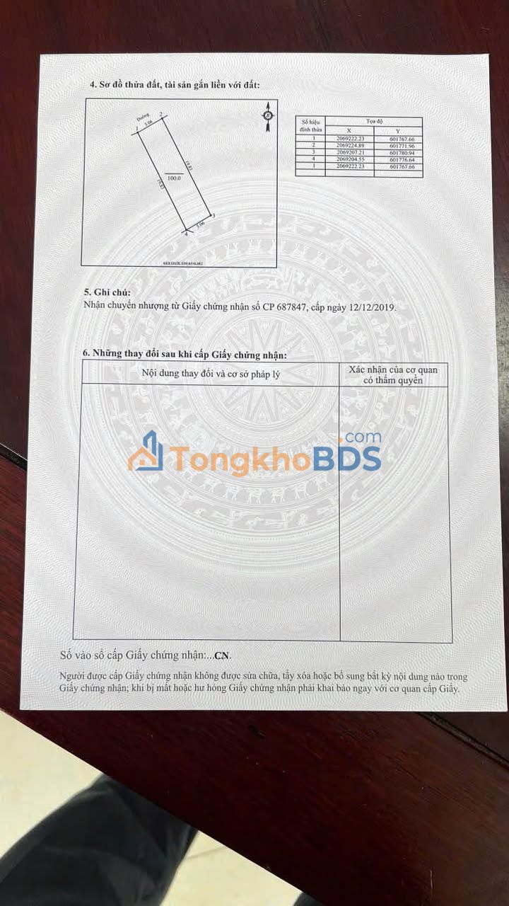 Đất nền 100m² TP Vinh - Sổ đỏ chính chủ, giá 3.28 tỷ