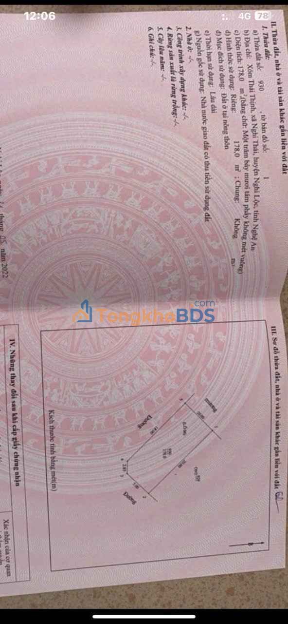 Đất đấu giá lô góc Nghi Thái, Nghệ An - 90m² kinh doanh đắc địa