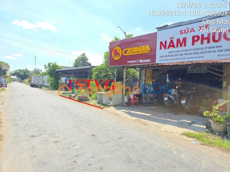 Đất Mặt Tiền TL944 Chợ Mới, An Giang - 466.2m² - Sẵn Sàng Đầu Tư