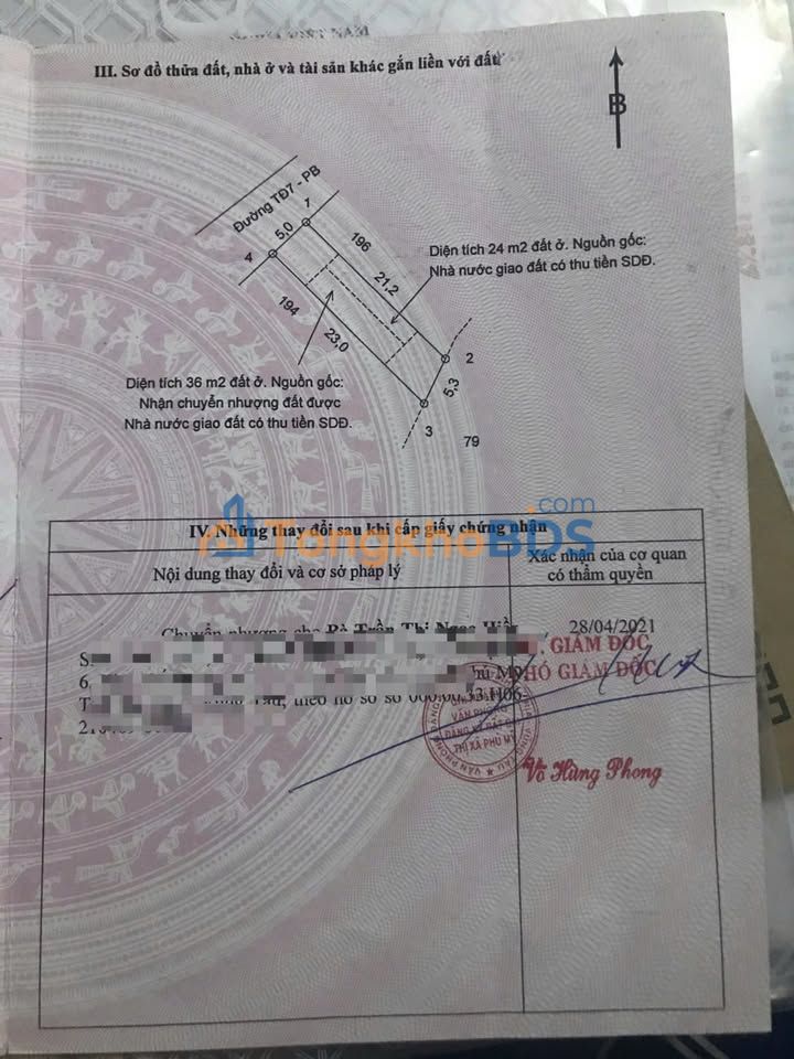 Đất nền TĐ7 Phú Mỹ 450ha đường ô tô lớn, kết nối cảng