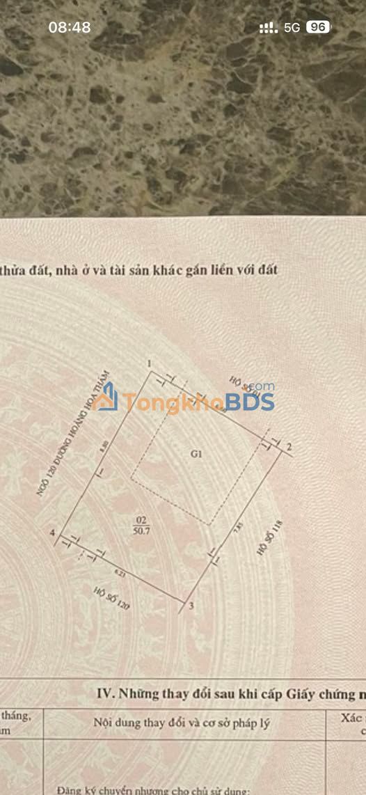 Nhà 51m² 5 Tầng Mặt Tiền 7m Ngõ Hoàng Hoa Thám, Ba Đình - Kinh Doanh Đỉnh Cao, Giá 14.9 Tỷ