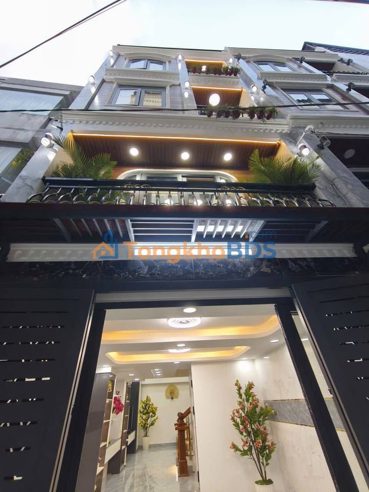 Nhà Mới Xây Gò Vấp - 4 Tầng, 4PN, Full Nội Thất, Gần Emart 2 - 6.58 Tỷ