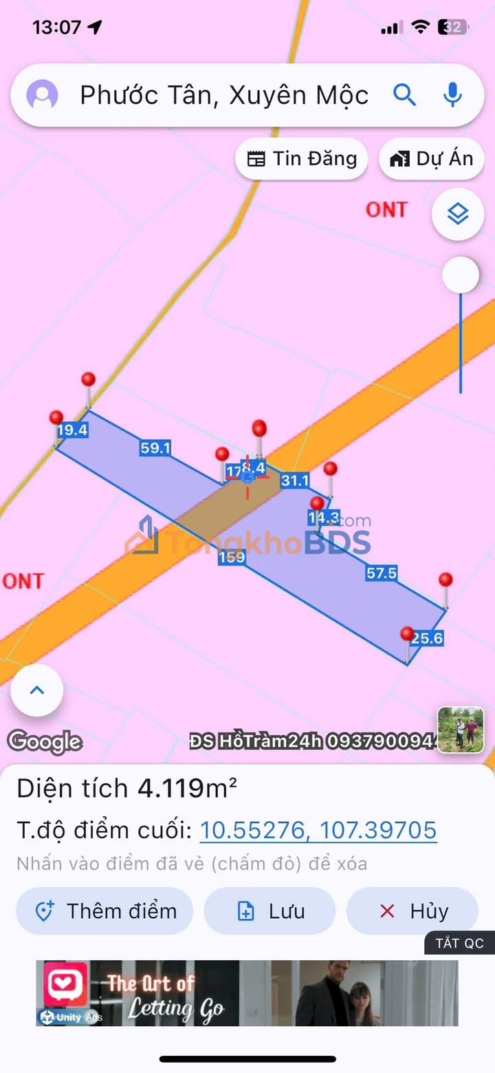 Đất Vườn 14400m² Phước Tân, Đồng Nai - Giá Tốt 4 Tỷ, Sẵn Sổ