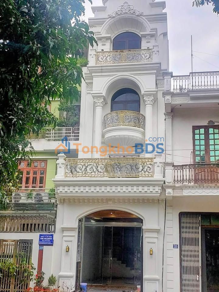 Bán Nhà Mặt Tiền Đường Đô Thị Hòa Vượng, Nam Định - 81m², 4 Tầng, Thang Máy