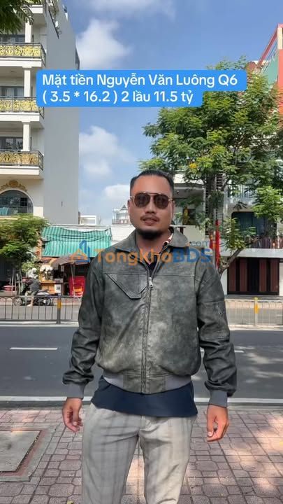 Nhà Mặt Tiền Nguyễn Văn Luông Q6 - 56m², 2 Lầu, Dưới 11.5 Tỷ