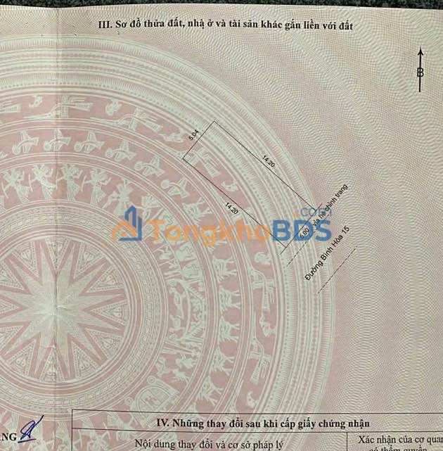 Đất nền Cẩm Lệ 72m² - Mặt tiền Bình Hoà 15, Đà Nẵng - Giá 5.7 tỷ