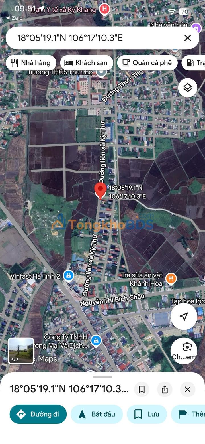 Đất nền Kỳ Thư, Kỳ Anh 200m² - Giá tốt hiếm có