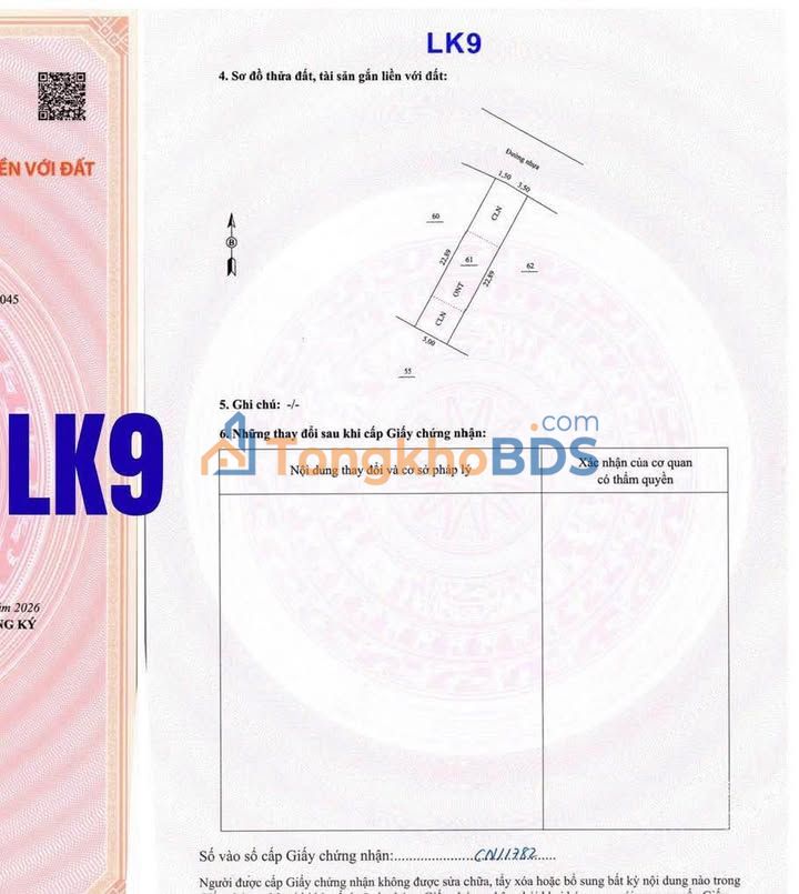 Đất Lương Sơn 114.7m² - Hai Mặt Tiền, Sát KCN, Giá Nhỉnh Tỷ