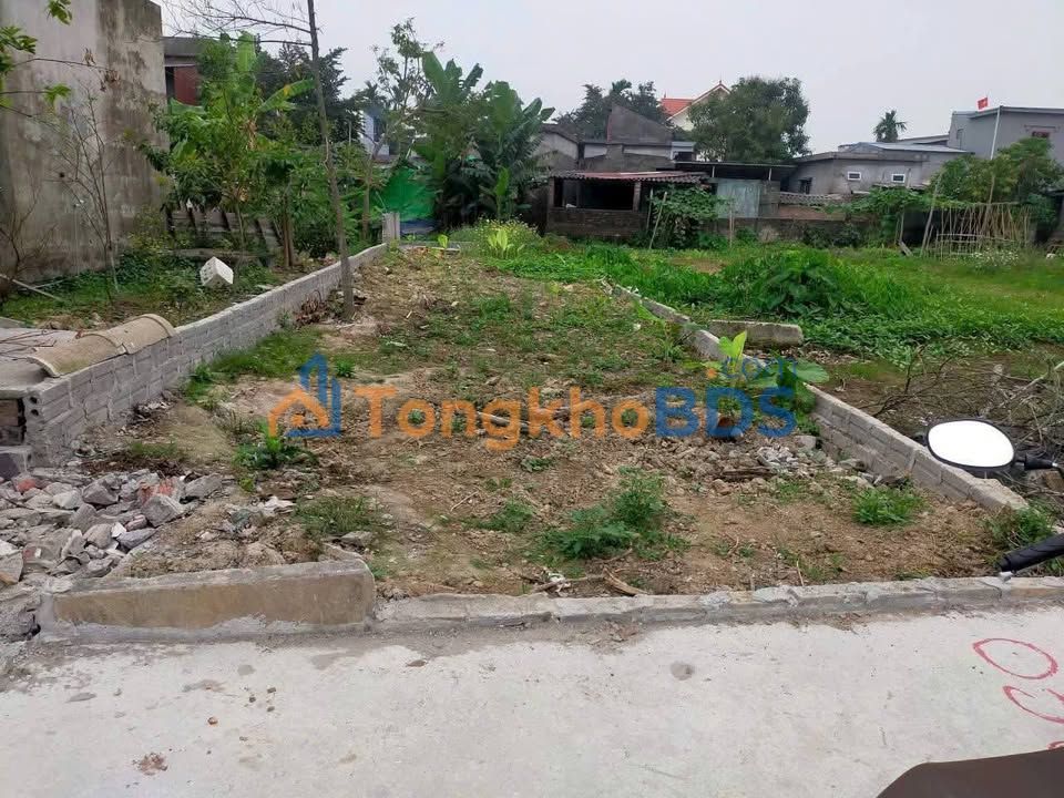 Đất nền Bắc Giang 93m² - Sổ đỏ sẵn, gần chợ, trường học