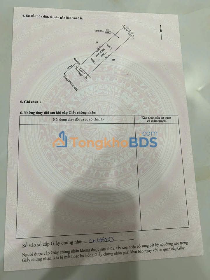 Đất Mặt Tiền DT744 Bến Cát - Kinh Doanh Đắc Lợi Gần KCN Rạch Bắp