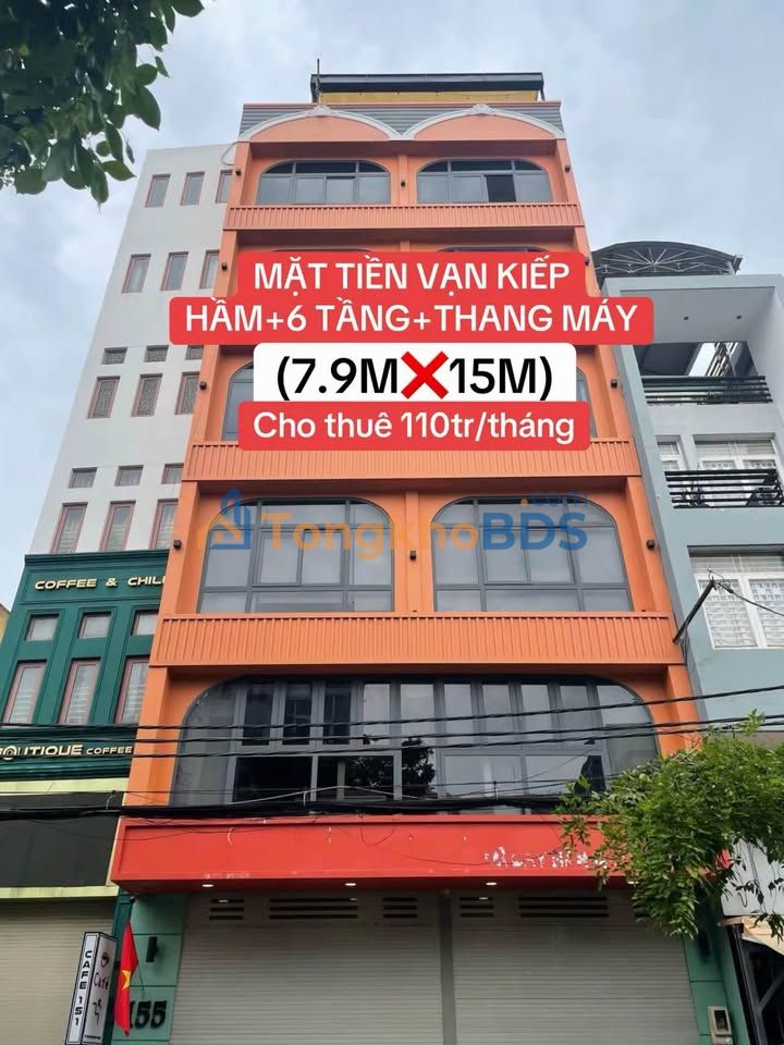 Cho thuê Nhà Mặt tiền Phan Xích Long, Vạn Kiếp - 110 Triệu/Tháng