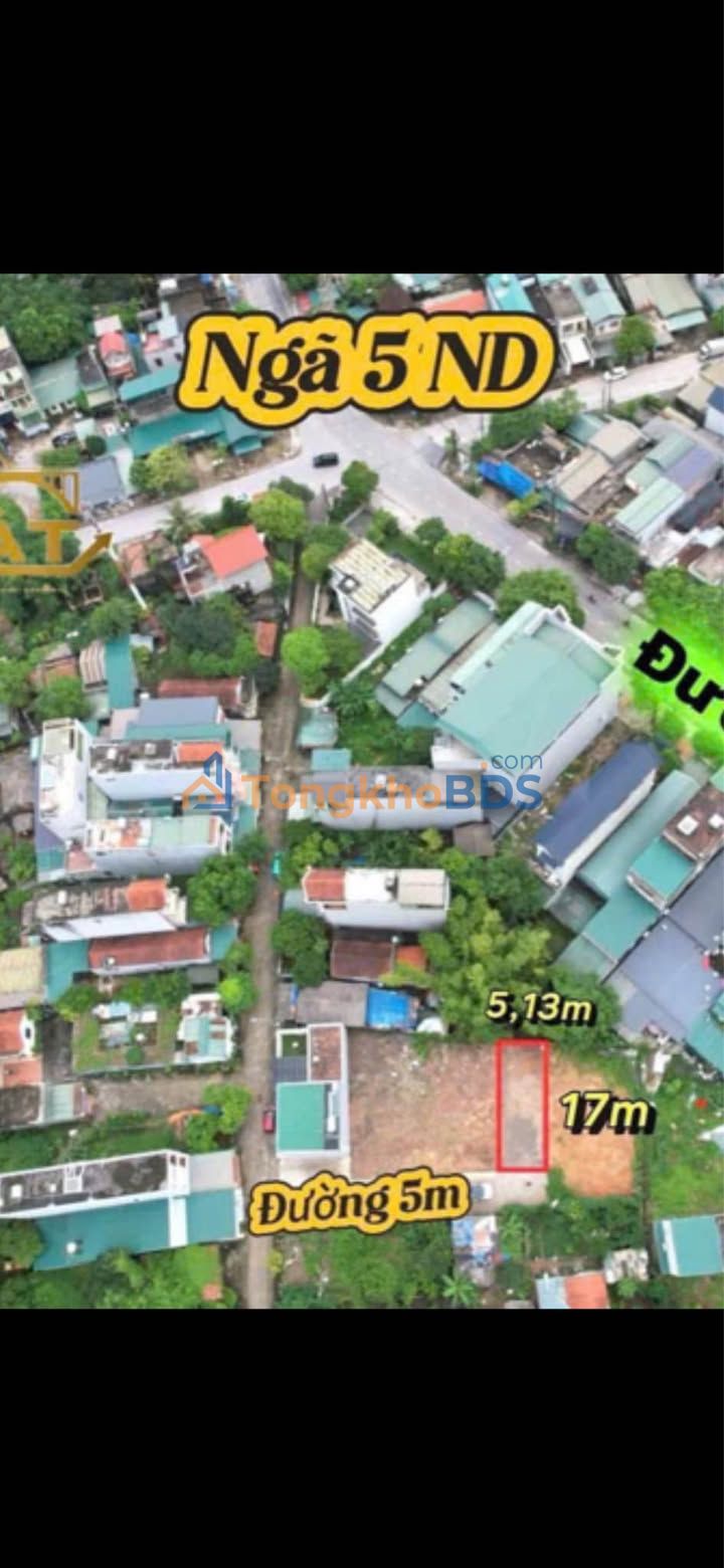 Bán Đất Phường Ka Long Móng Cái 87m² - Giá 1 Tỷ xxx - Trung Tâm, Dân Cư Hiện Hữu