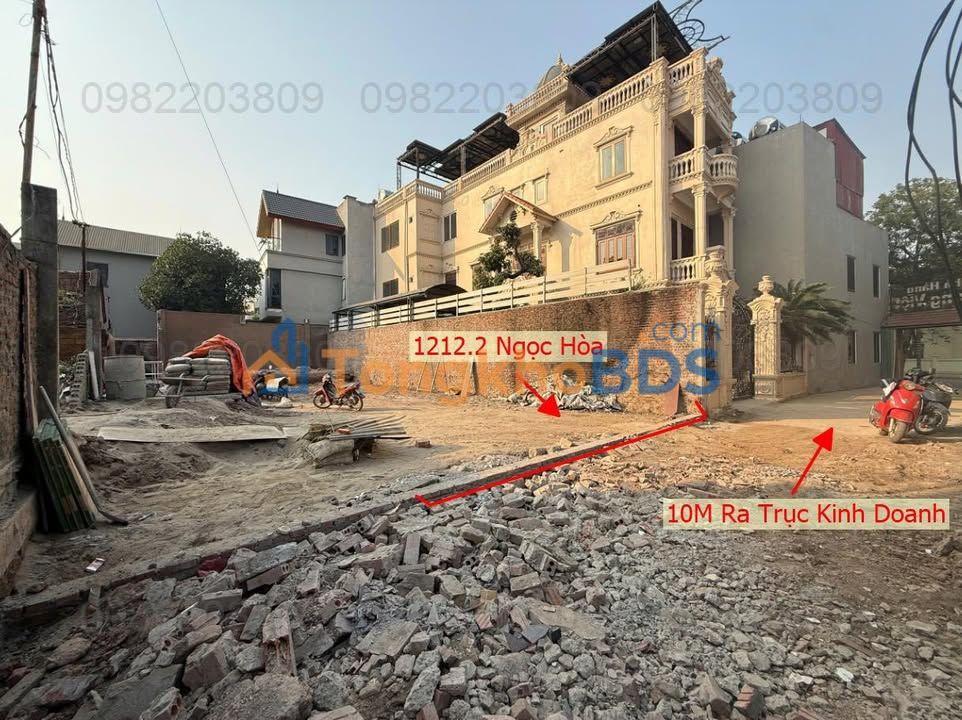 Bán Đất Phân Lô Ngọc Hòa, Chương Mỹ 121m² - Vị Trí Vàng Kinh Doanh