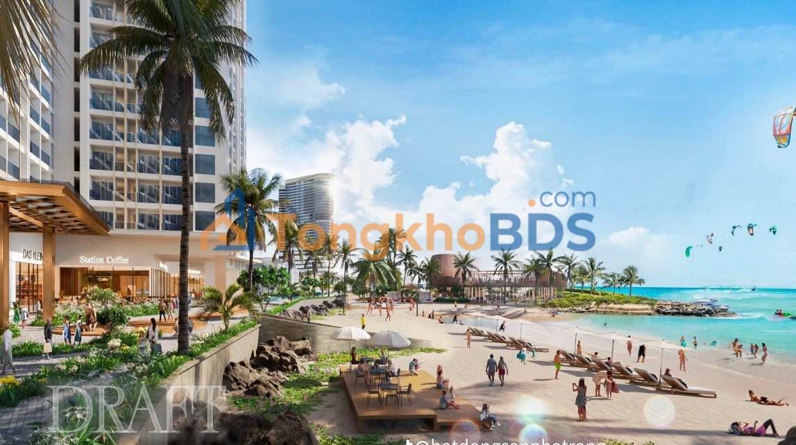 Căn hộ Sanhome Cam Ranh 28m² - Sở hữu 3 bãi tắm riêng