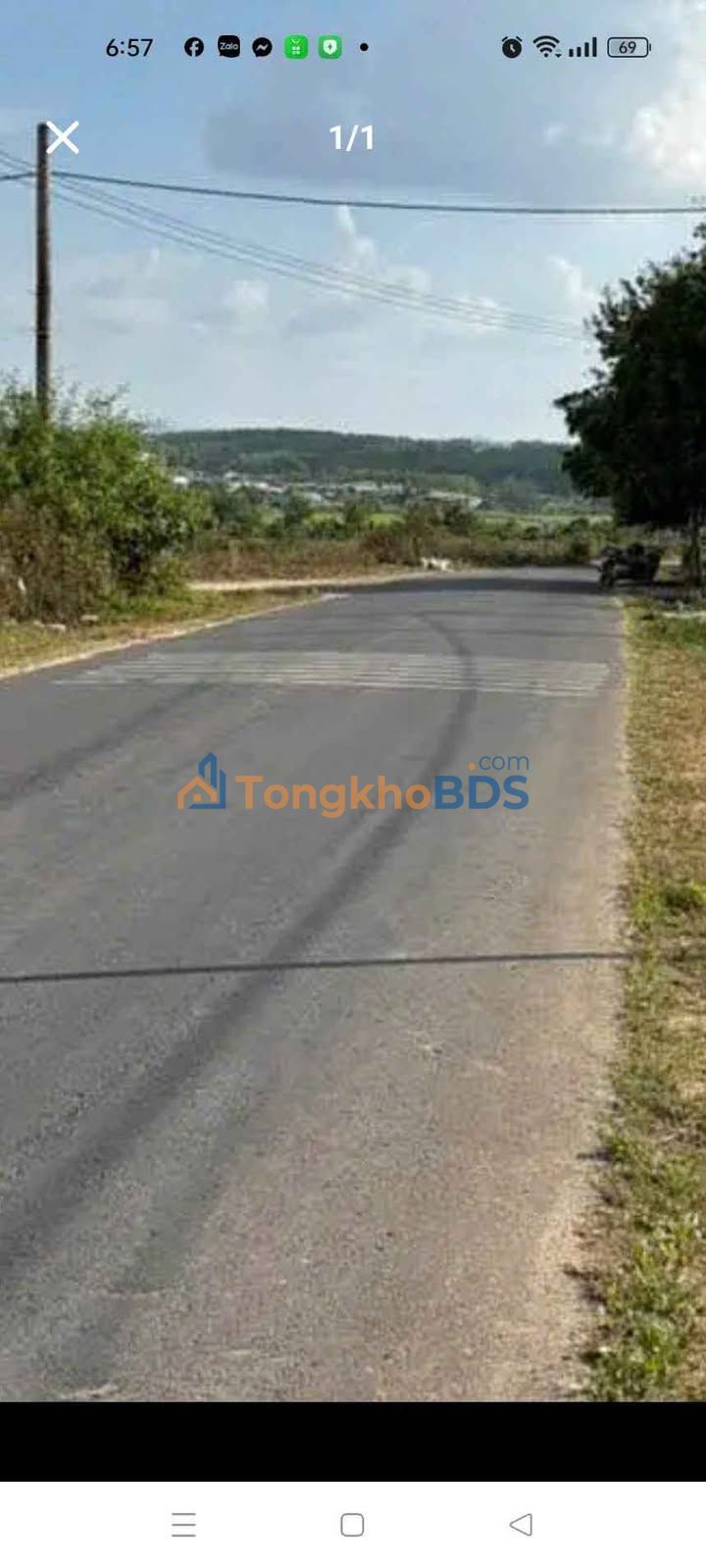 Đất thổ cư 135m² Tỉnh lộ 671, Kon Tum - Giá 300 triệu, Lô đẹp