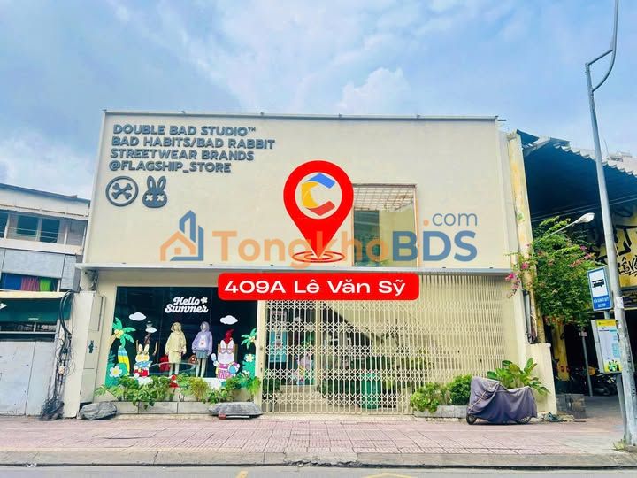 Cho thuê nhà mặt tiền Lê Văn Sỹ, Quận 3 - 300m², ngang 12m