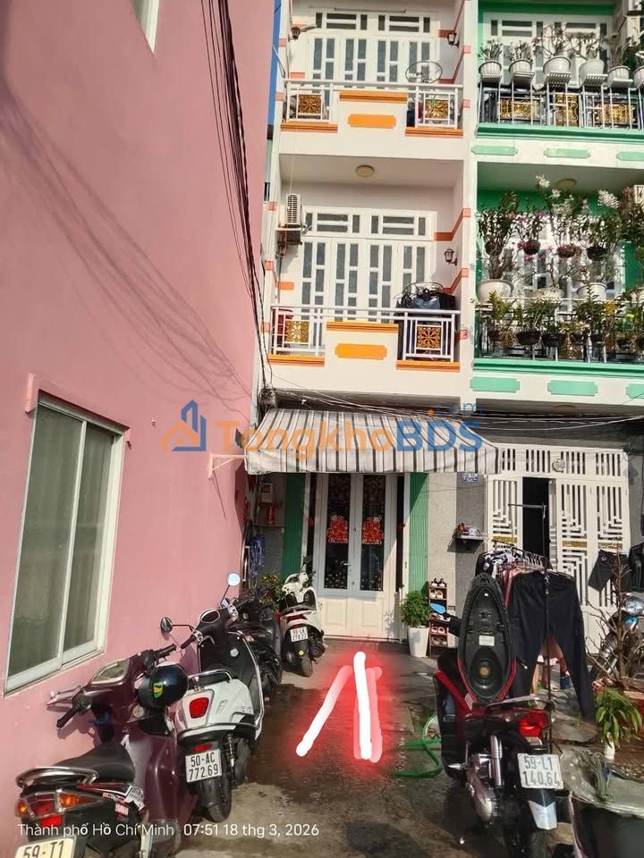 Nhà 4PN 3.17 Tỷ Đường Mễ Cốc, Quận 8 - Sẵn Sàng Ở Ngay