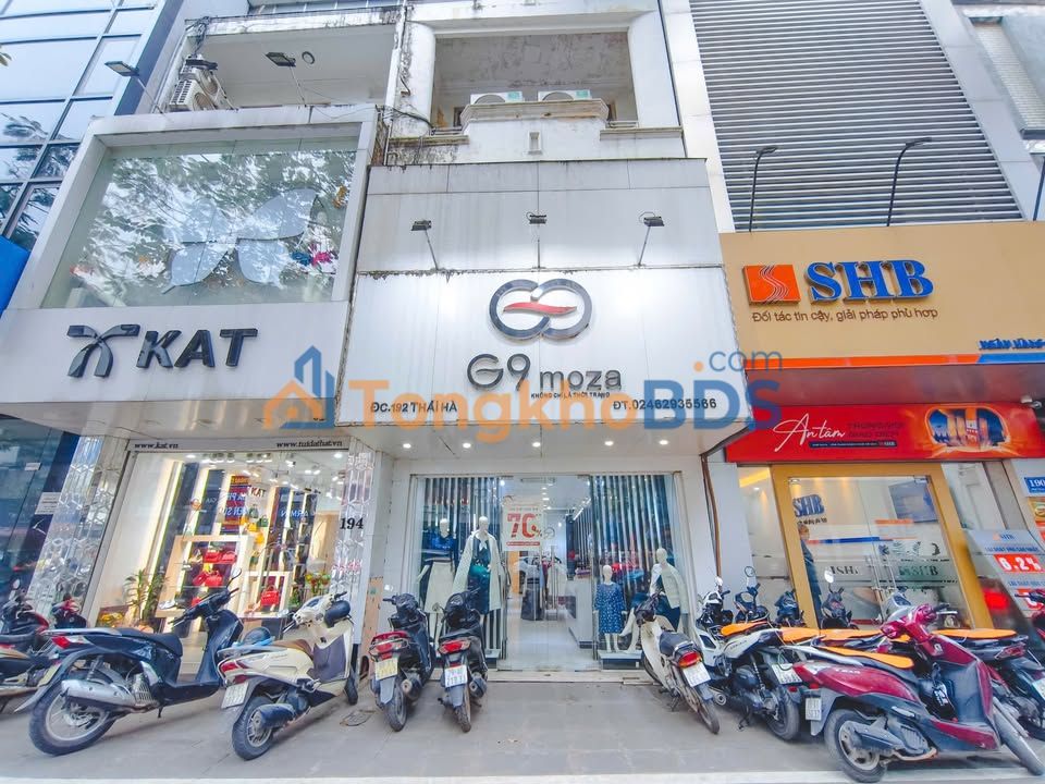 Cho thuê mặt bằng kinh doanh mặt phố Thái Hà, 65m² x 5 tầng - 70 triệu