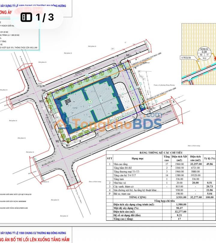 Đất Đầu Ve Phường Đông Hương - View Công Viên Nước Thanh Hóa - 265.5m²