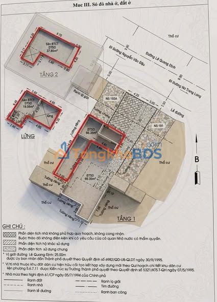 Nhà Hẻm Xe Hơi Lê Quang Định, Bình Thạnh - 66m², Nở Hậu, 7.68 Tỷ