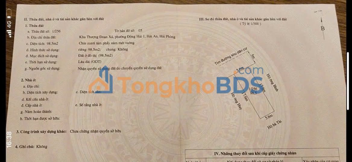 Đất Mặt Tiền Bùi Thị Tự Nhiên, Hải An - 115m² - Kinh Doanh Đỉnh Cao