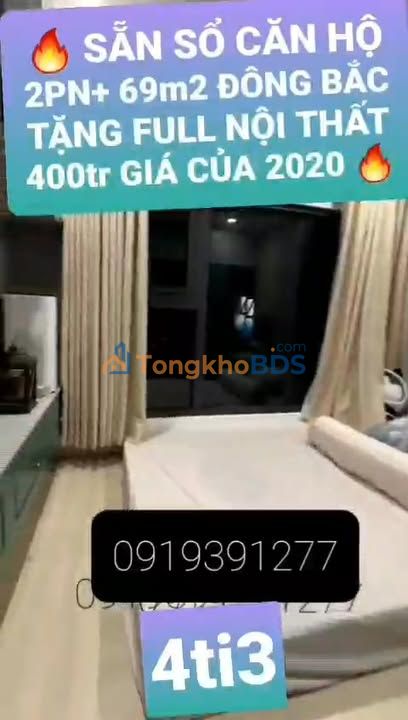 Căn hộ Vincom Quận 1 69m² 2PN - Tặng Nội thất 400tr, Sổ hồng