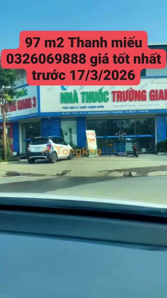 Đất Nền Phường Thanh Miếu, Việt Trì 97m² - Giá Rẻ Nhất Khu Vực, Ô Tô Vào Tận Nơi