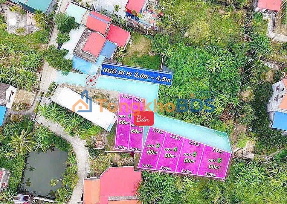 Đất Nền Thủy Nguyên 64m² Sổ Đỏ Riêng - Giá Tốt Đầu Tư