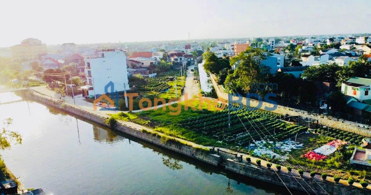 Đất nền Vỹ Dạ, Huế 103m² - Sổ hồng công chứng ngay, view kênh mát mẻ!