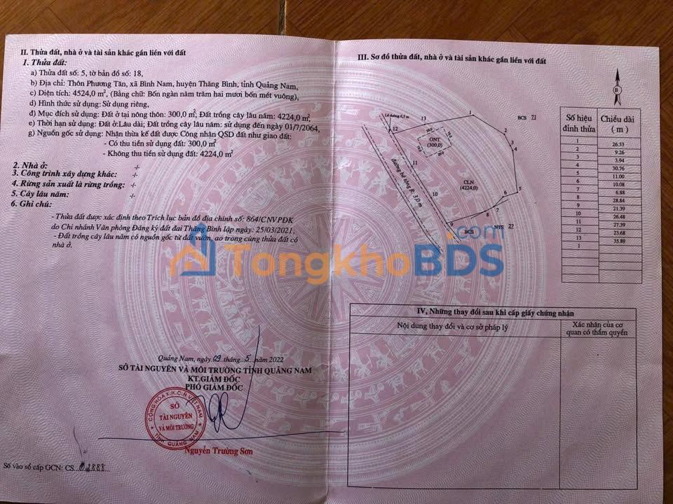 Đất Nền View Biển Đà Nẵng 4524m² - Sổ Đỏ Rõ Ràng, Giá Đầu Tư Hấp Dẫn