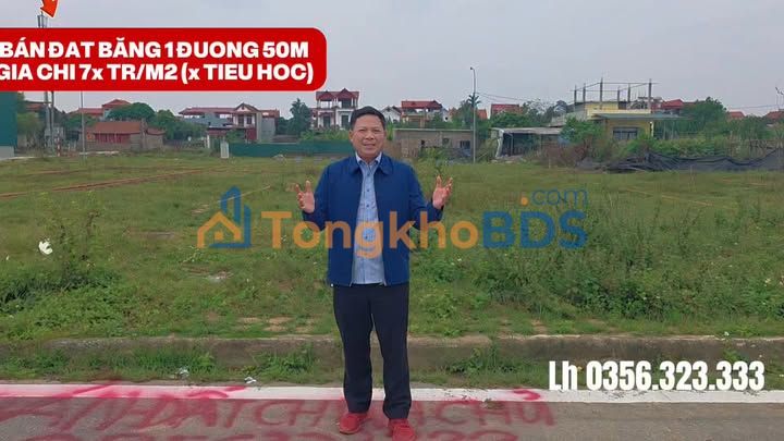 Đất Vàng Sóc Sơn: 100m² Mặt Tiền 5m - Băng 1 Đường 50m, Giá 7.x Tỷ