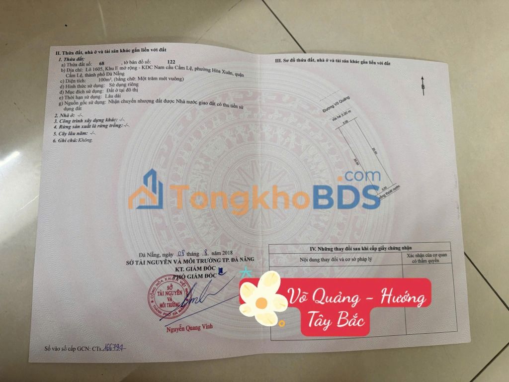 Đất Hòa Xuân Đà Nẵng 100m² 6,35 tỷ - Tiềm năng tăng giá