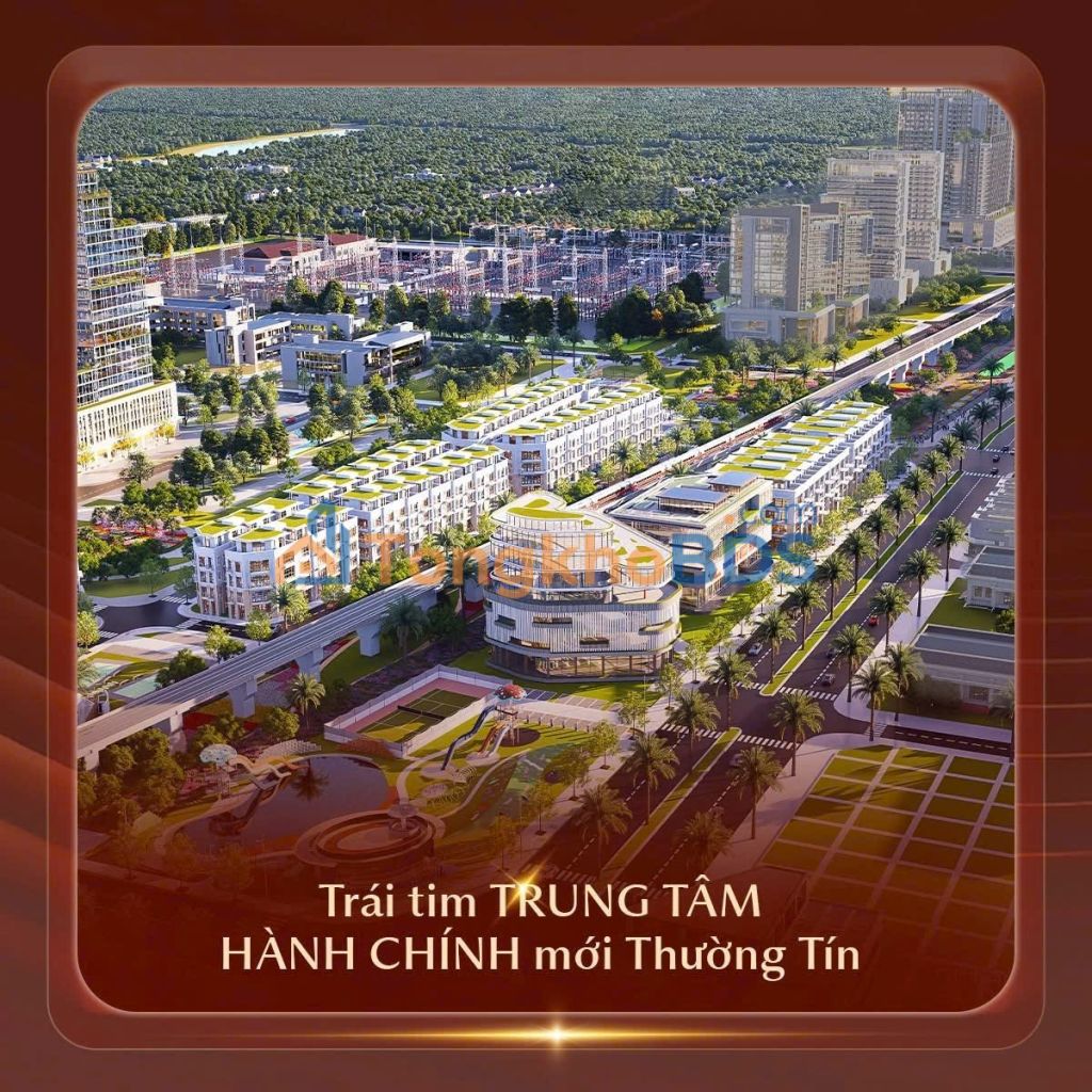 Shophouse Thuong Tin 75m² 15 tỷ - Mat tien kinh doanh