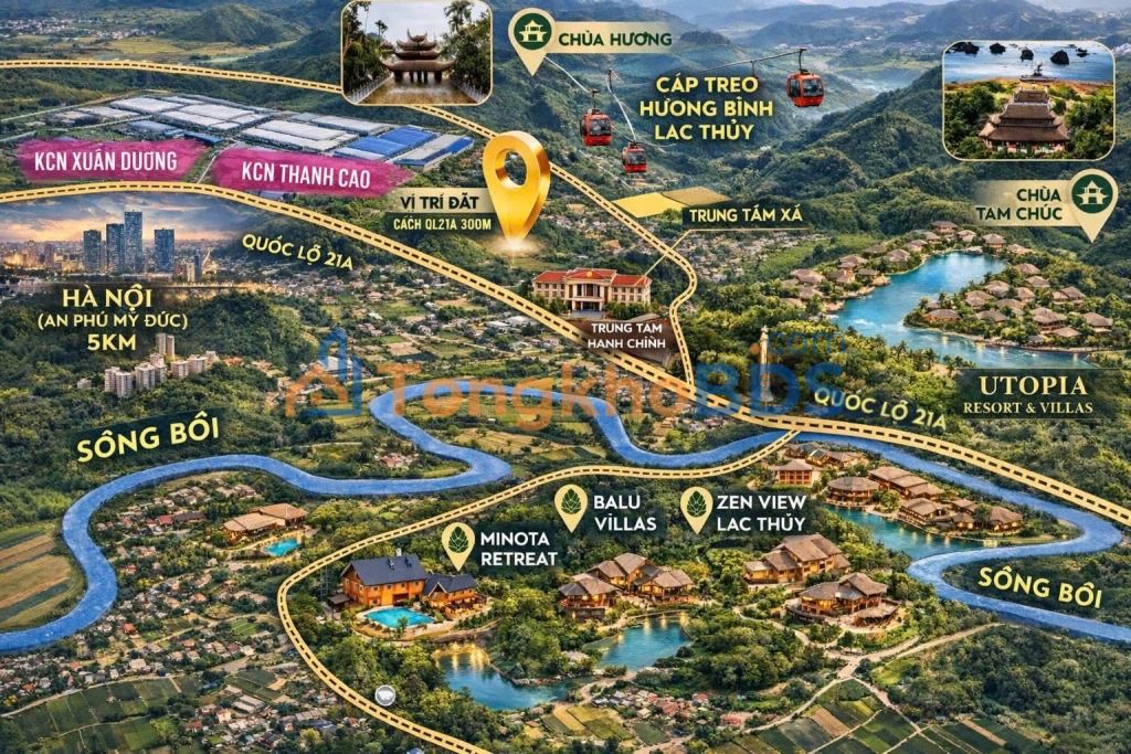 Nhà riêng Lạc Thủy 70m² 215 triệu - Sẵn sàng ở ngay