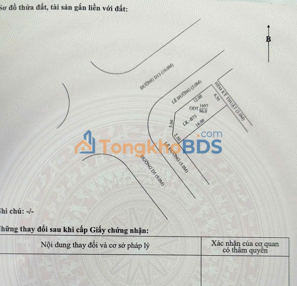 Đất nền Hưng Thạnh Cần Thơ 96m² 5,35 tỷ - Sổ hồng thổ cư rõ ràng