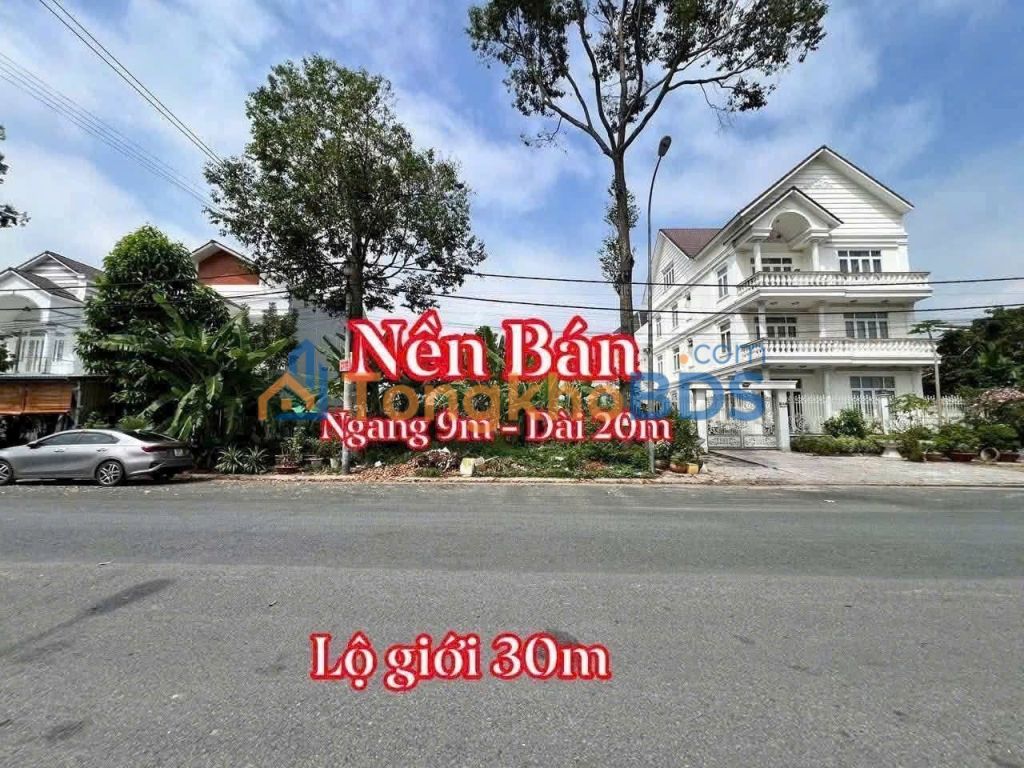 Nền biệt thự Hưng Phú Cần Thơ 180m² 8 tỷ Sổ hồng chính chủ